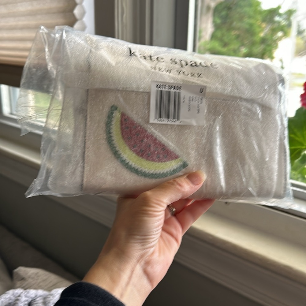 Kate spade leather large wristlet cream multi “what a Melon” - Picture 12 of 12